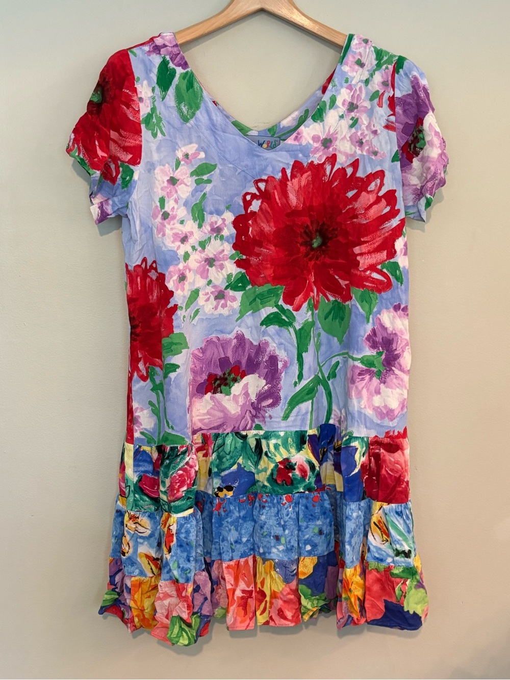 Vintage Y2K Jams World Floral Dress